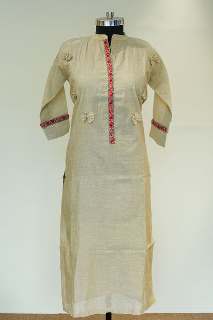 Geet Embroidered Kurta and Dupatta