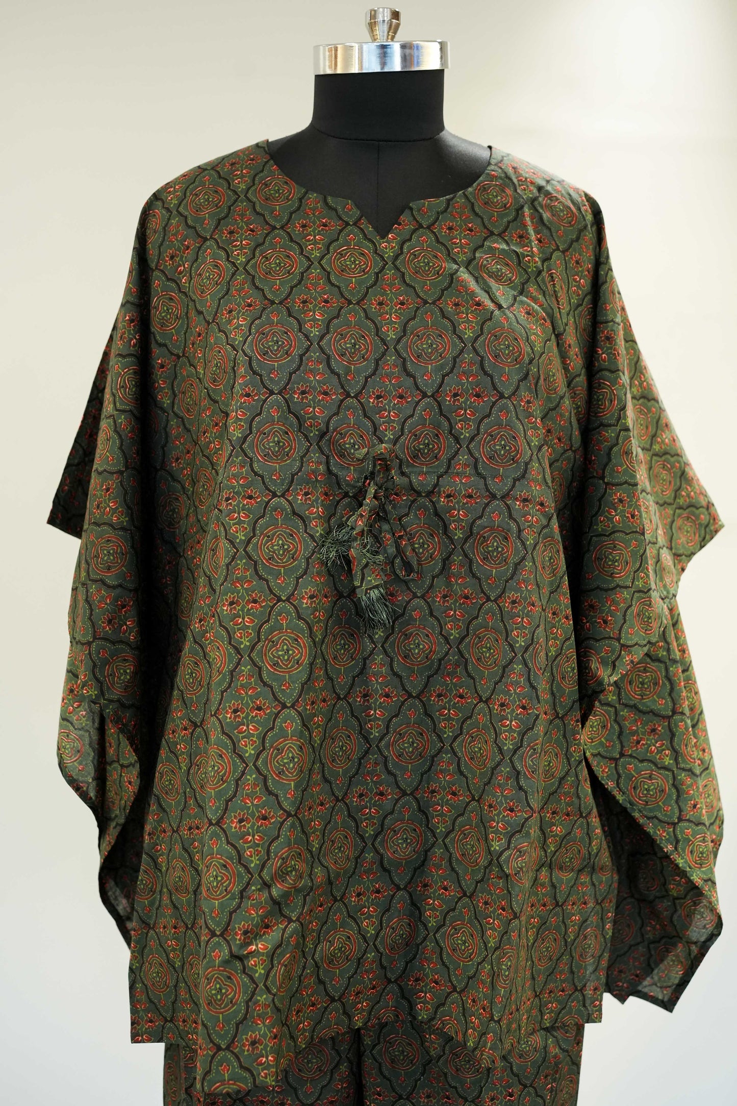 Printed Kaftan Set