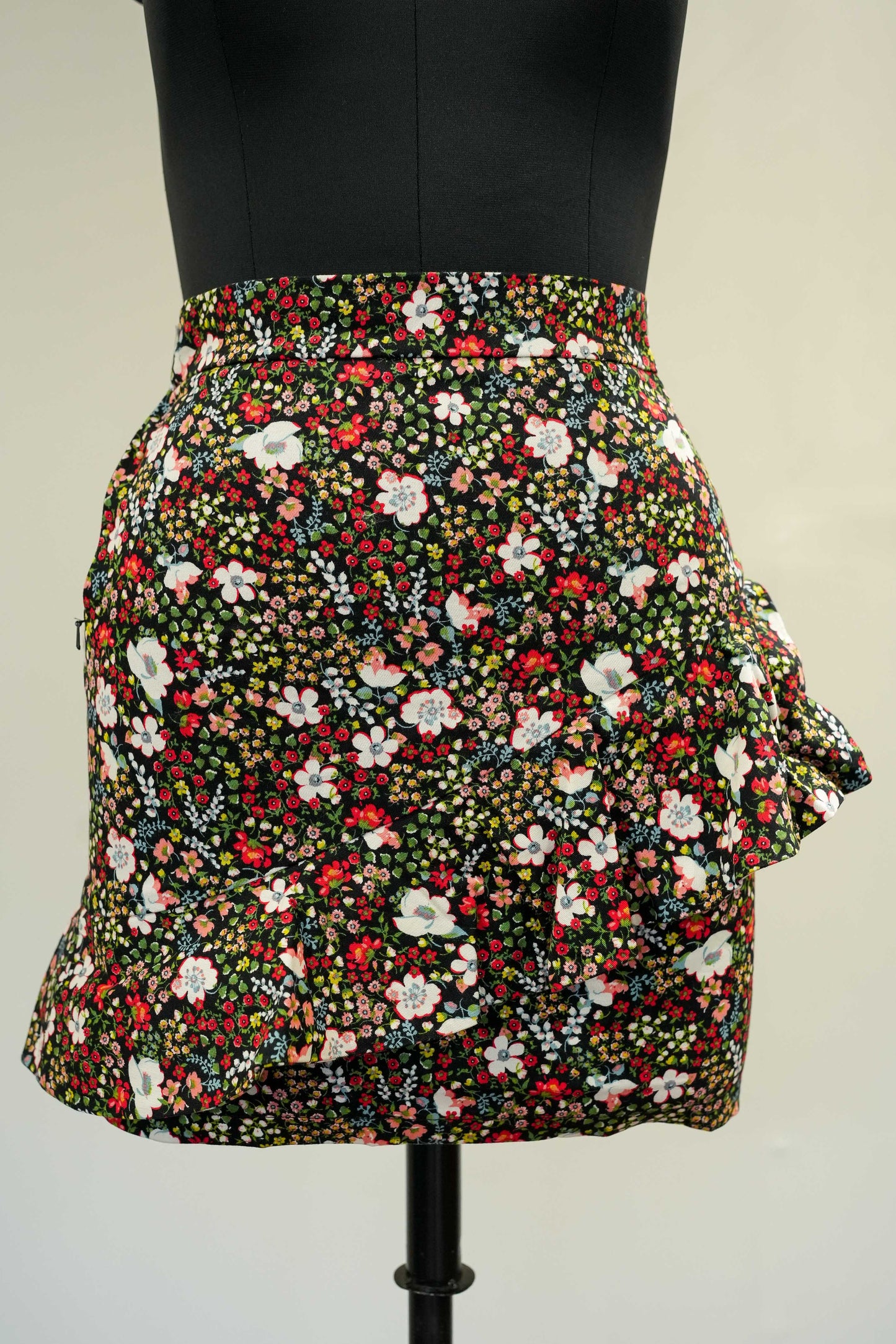 Printed Wrap Around Skirt