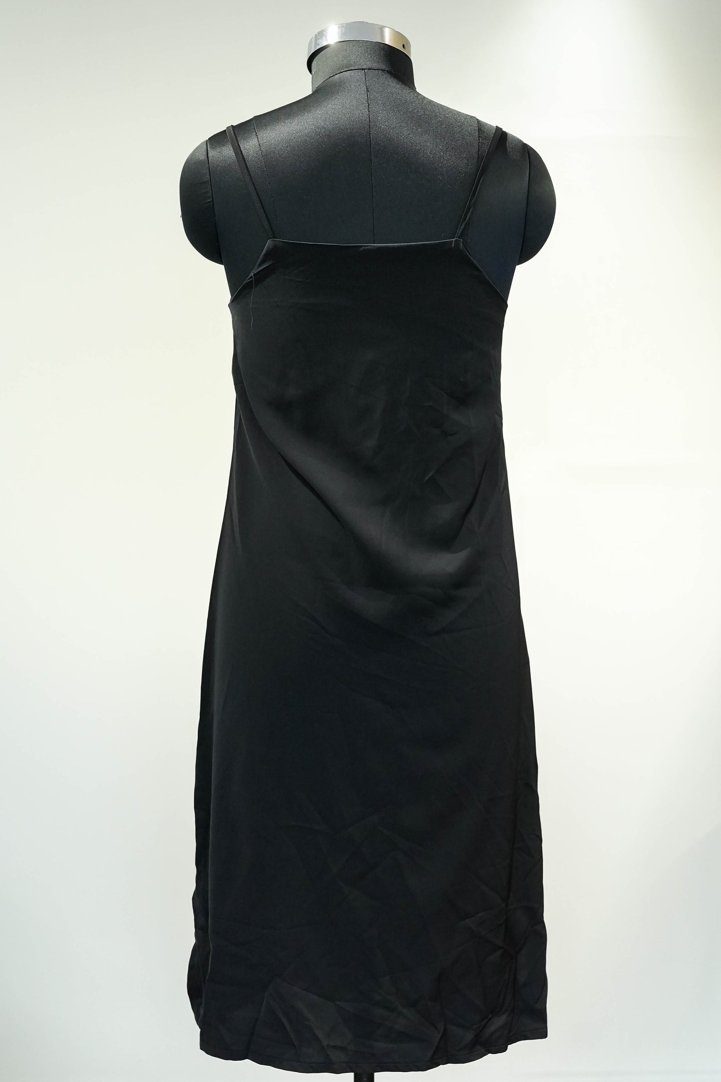Long Black Slip Dress