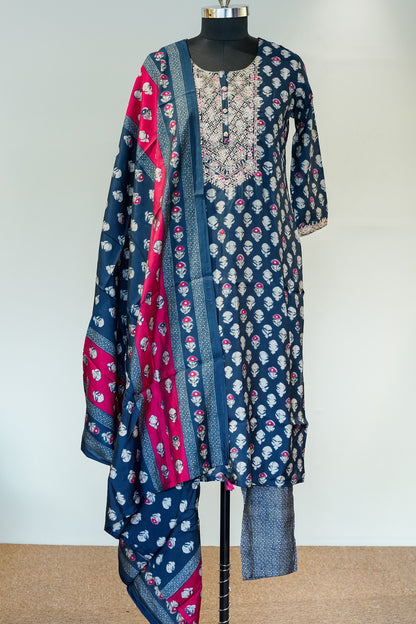Ruhi Printed Suit Set