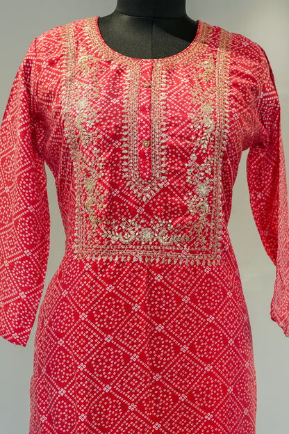 Paridhi Printed Embroidered Suit Set