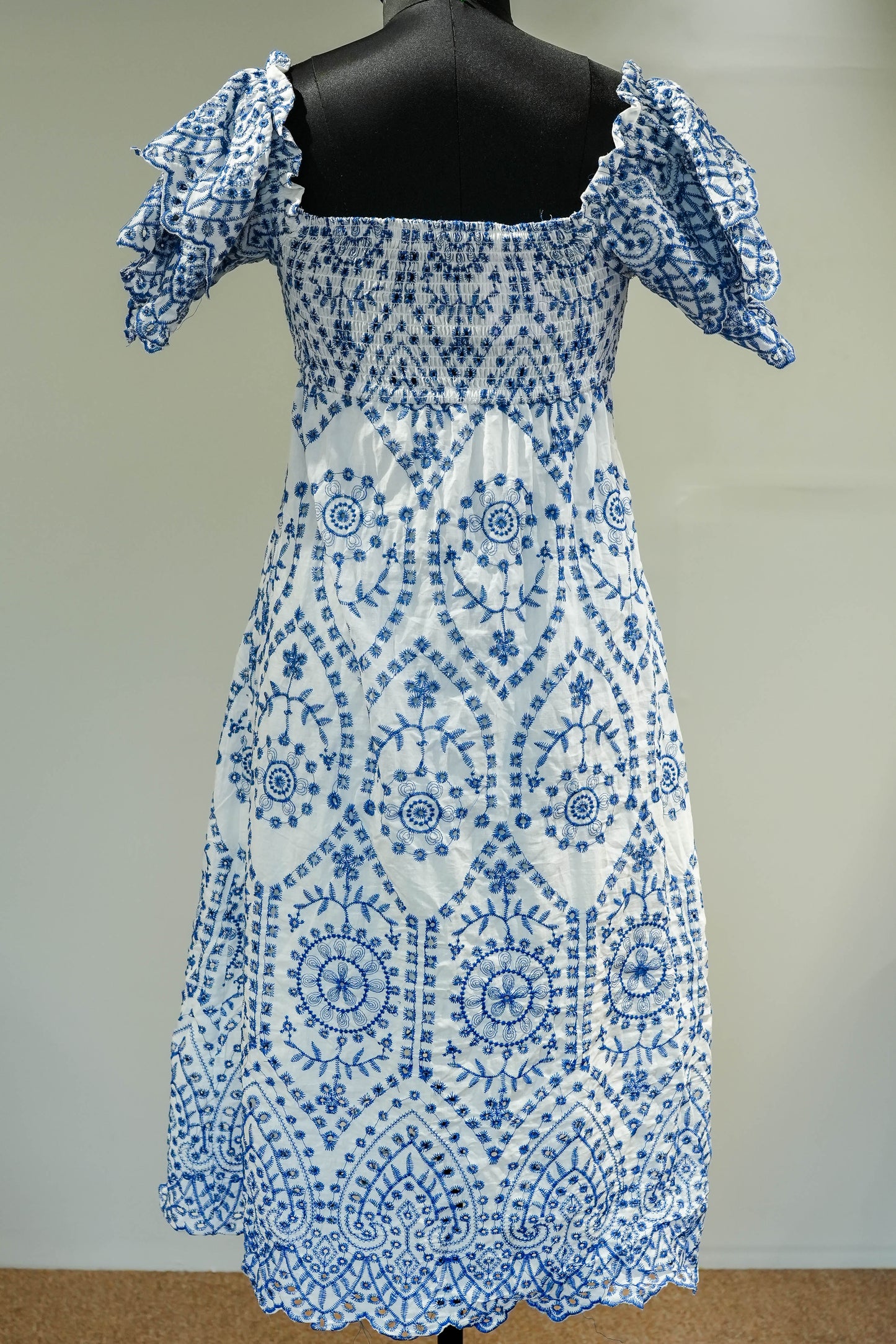 Kwirk Schiffli Work Dress