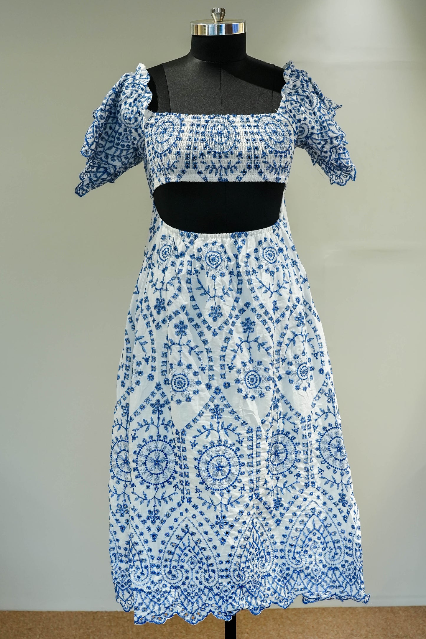 Kwirk Schiffli Work Dress