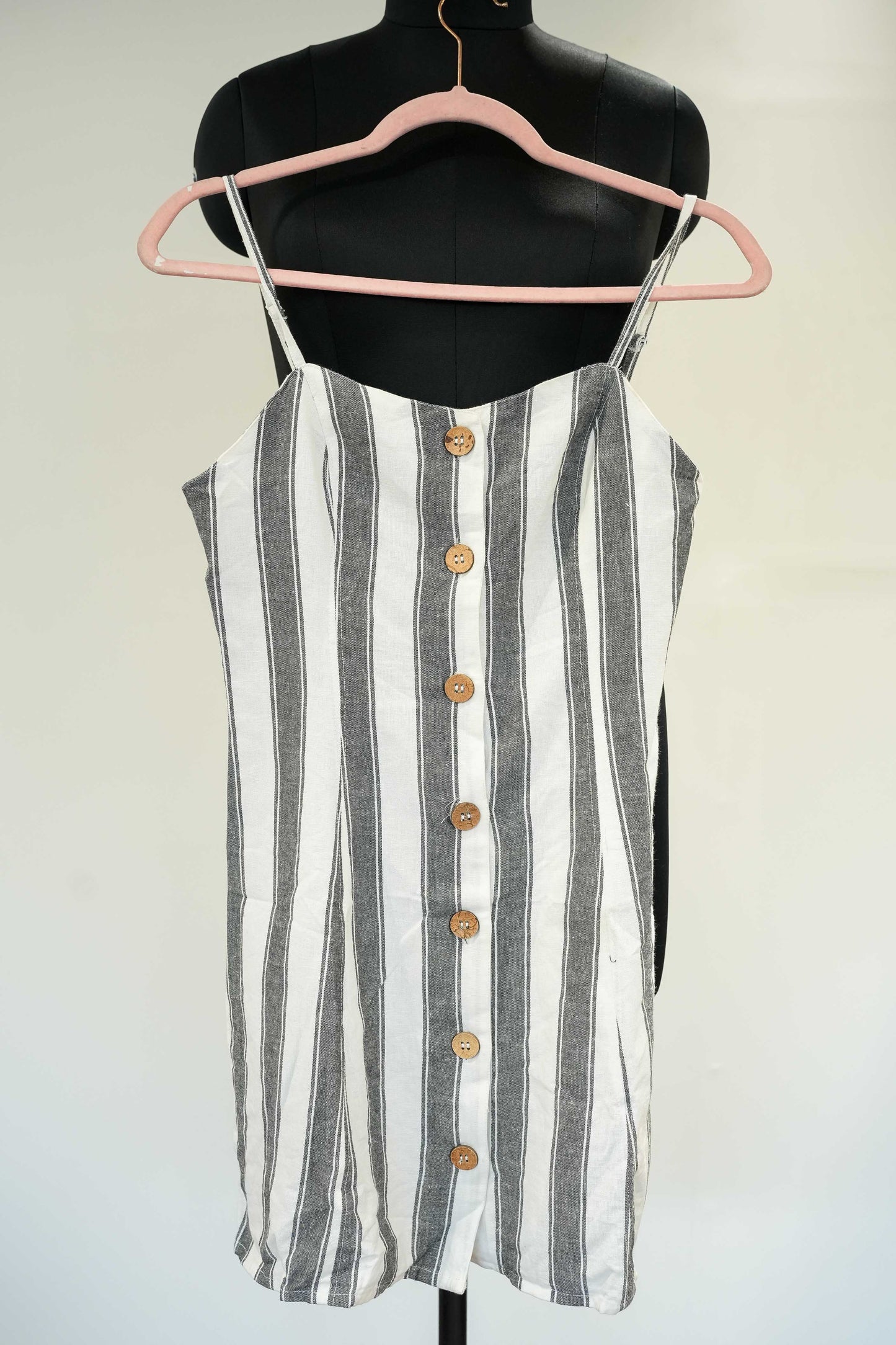 Striped Short Dress