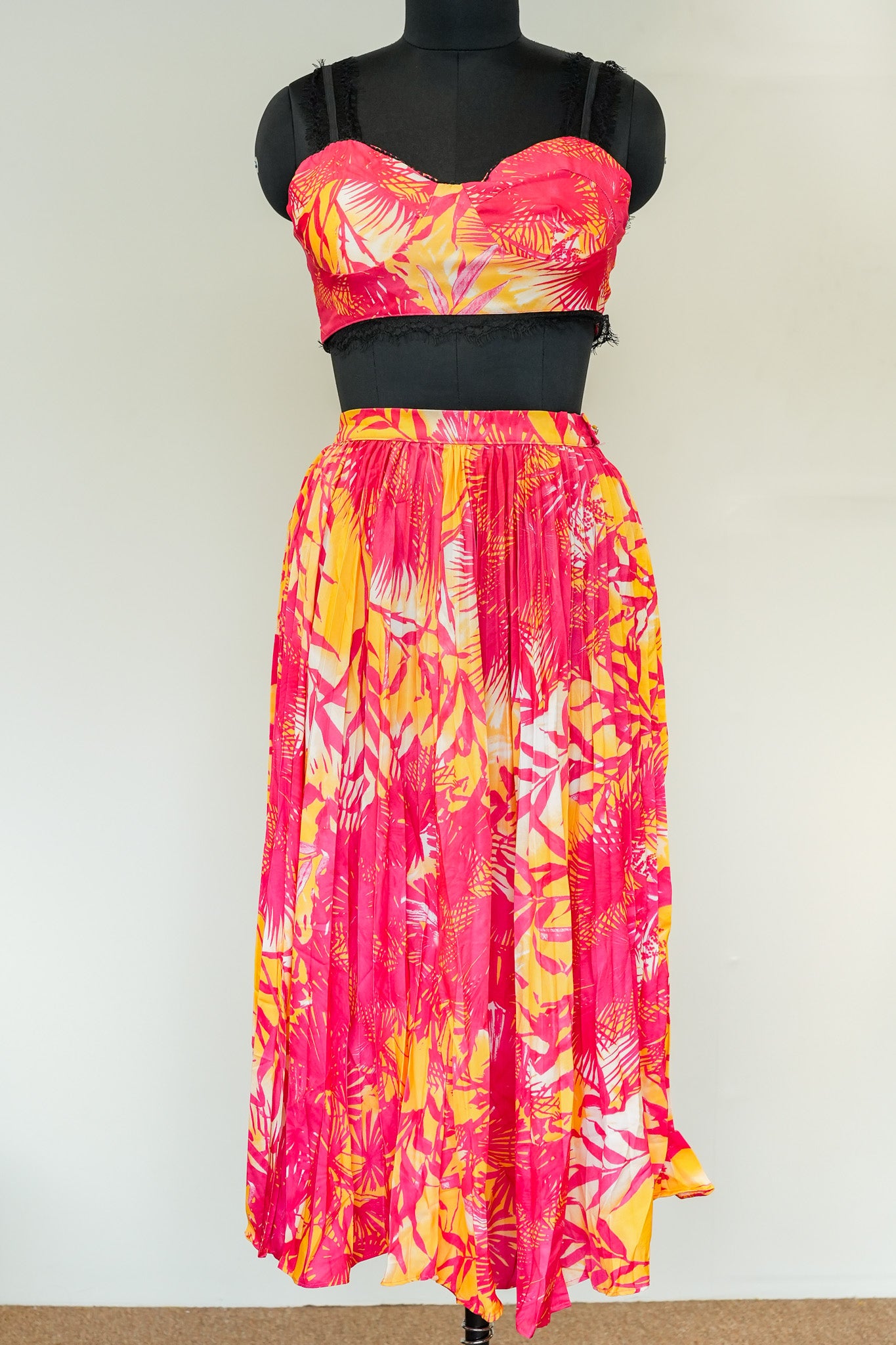 Printed Long Skirt Set
