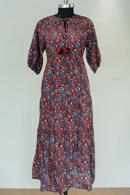 Danny Floral Printed Maxi