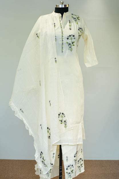 Shirvi Floral Embroidered Suit Set