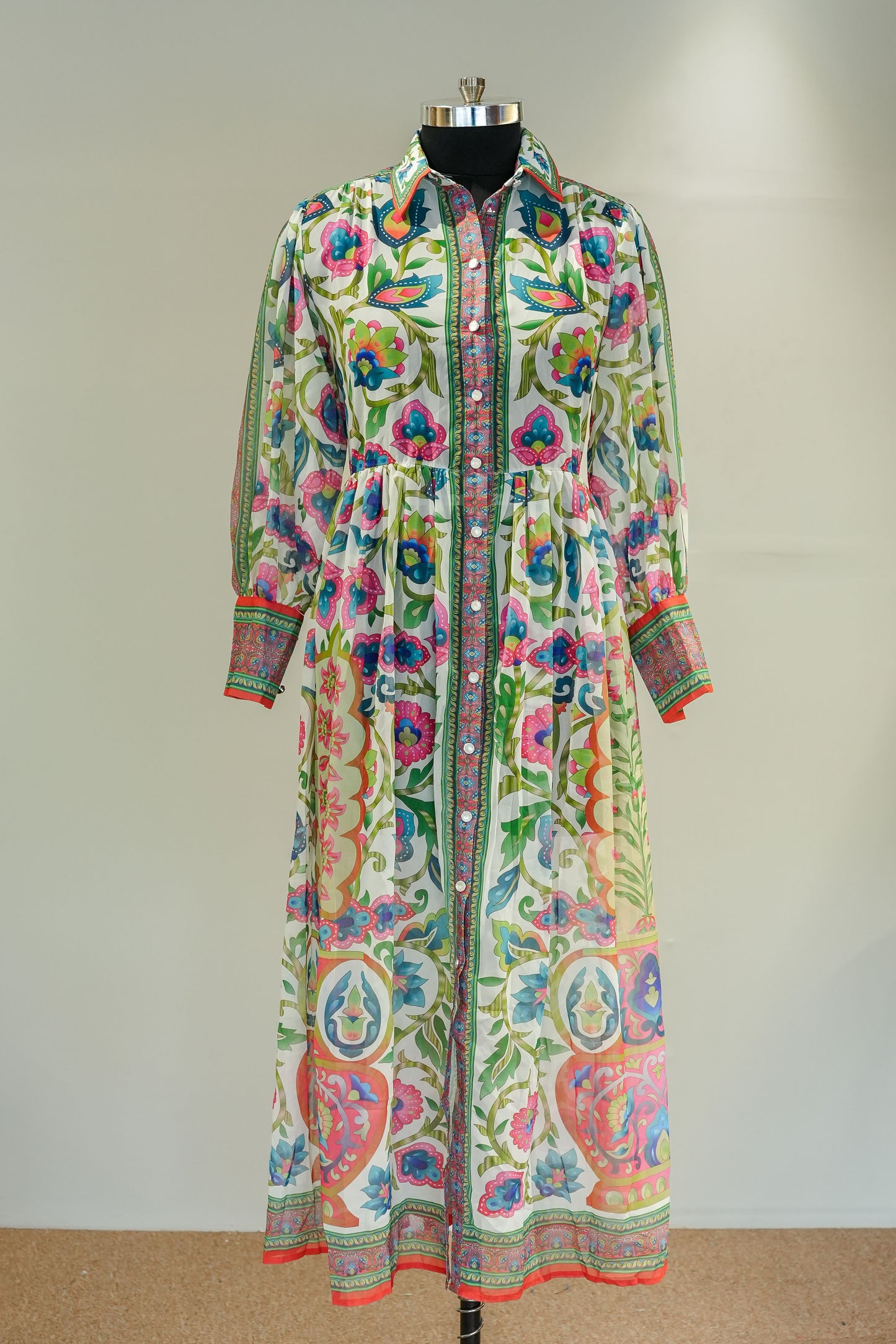 Gina Printed Maxi Dress