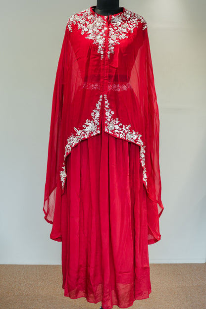 Anila Embroidered Three Piece Set