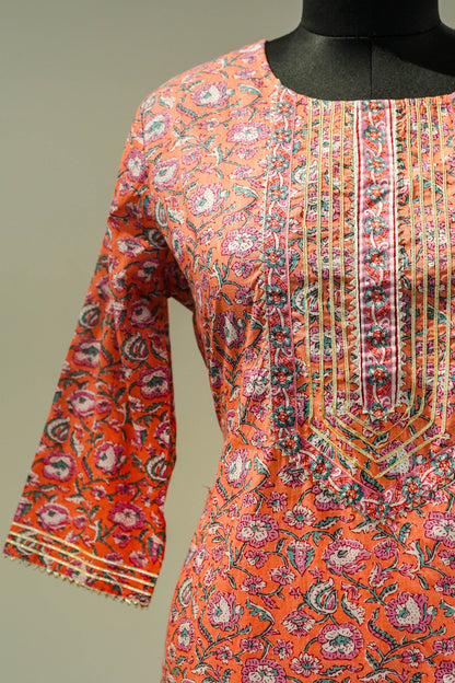 Dima Floral Printed Suit Set