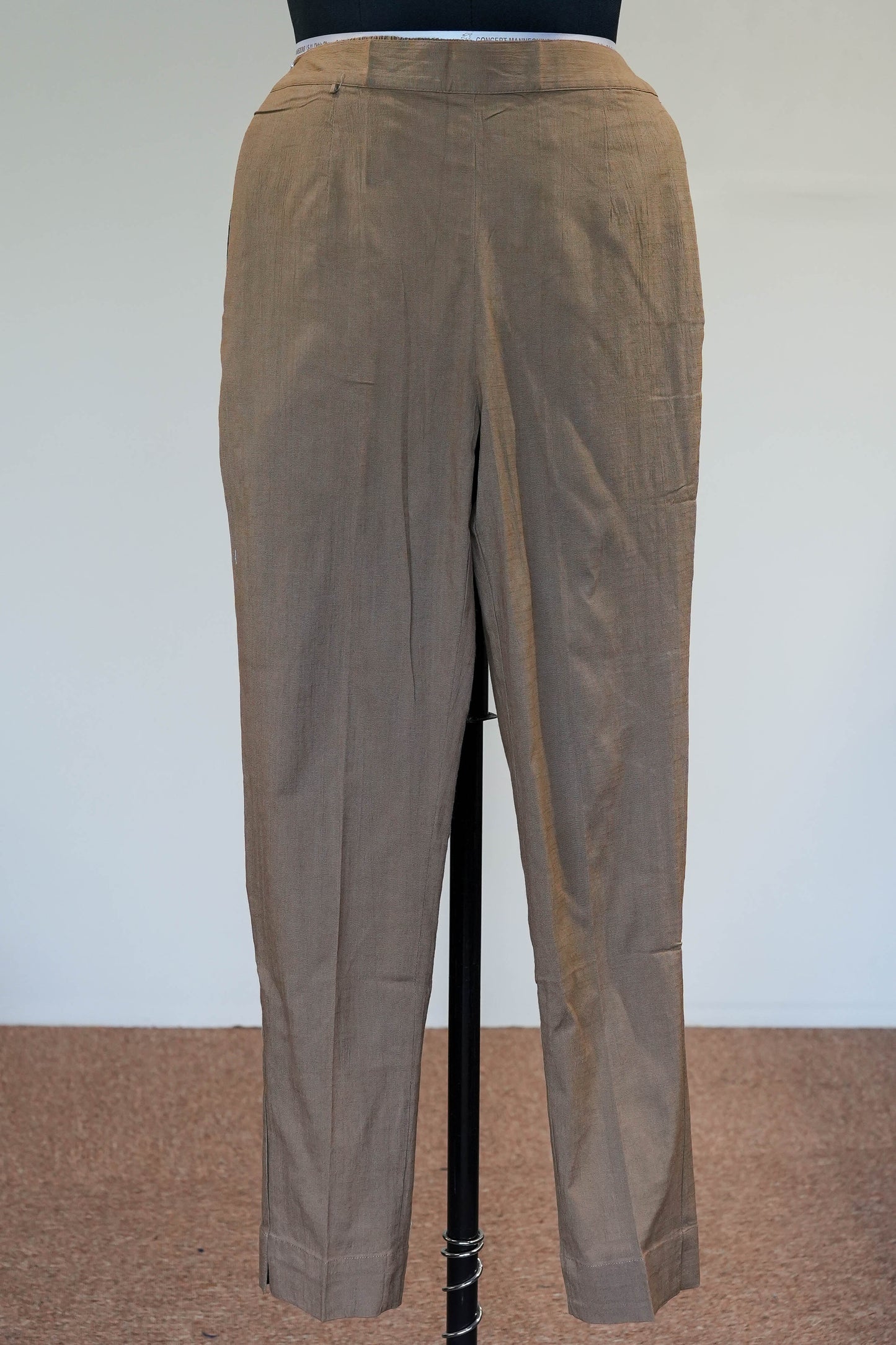 Tan Buttoned Pants