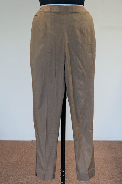 Tan Buttoned Pants