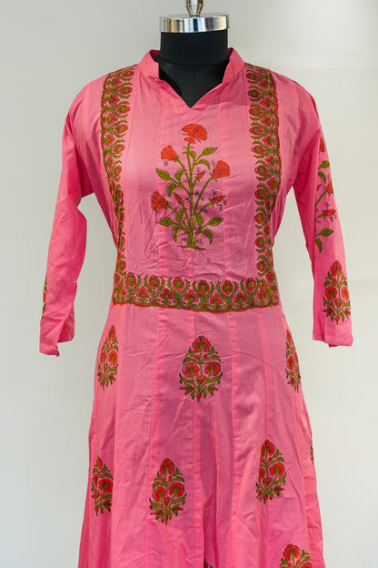 Siya Floral Printed Anarkali