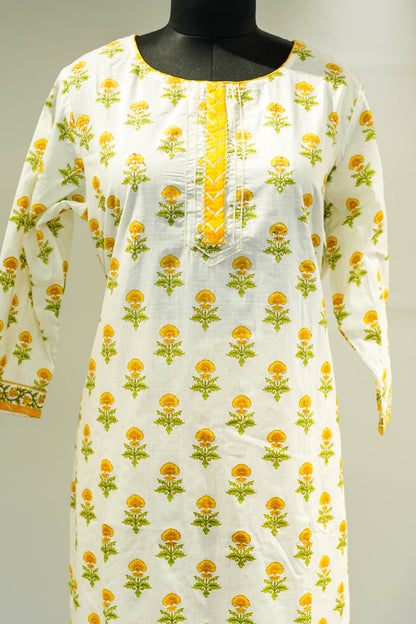 Kenya Floral Printed Suit Set