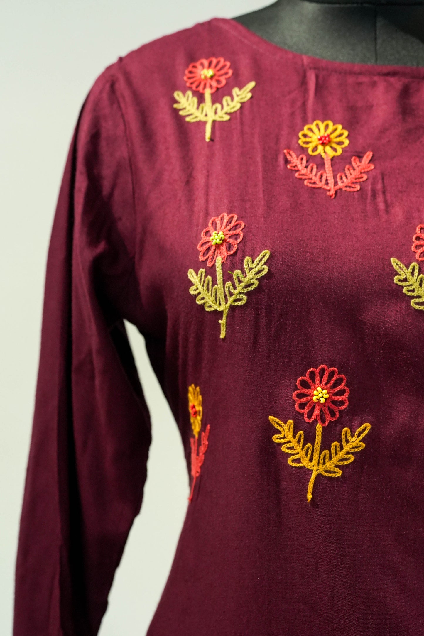 Kala Floral Embroidered Kurta Set