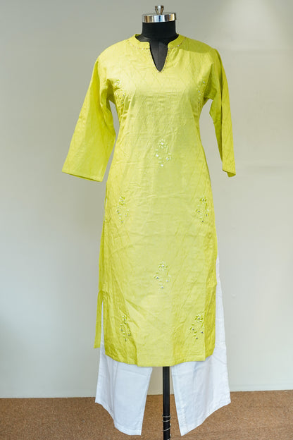 Yuvika Green Plazo Set