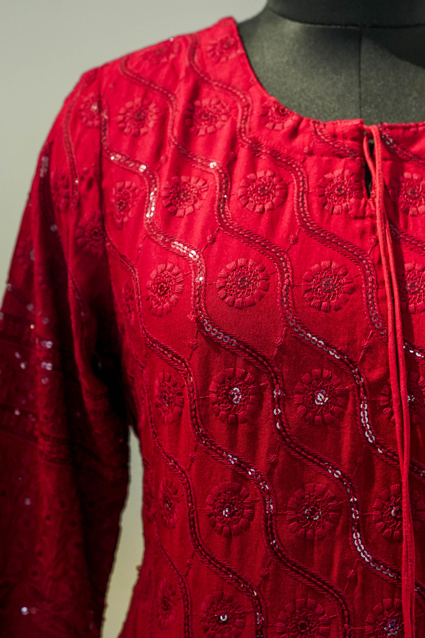 Priyal Sequins Work Suit Set