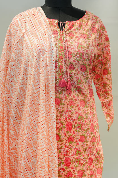 Sayma Floral Printed Suit Set