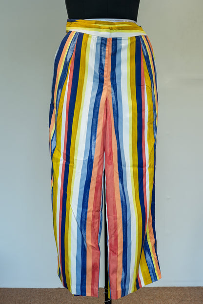 Multicolour Straight Pants