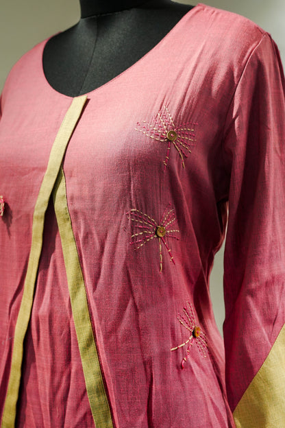 Diya Thread Work Co ord Set