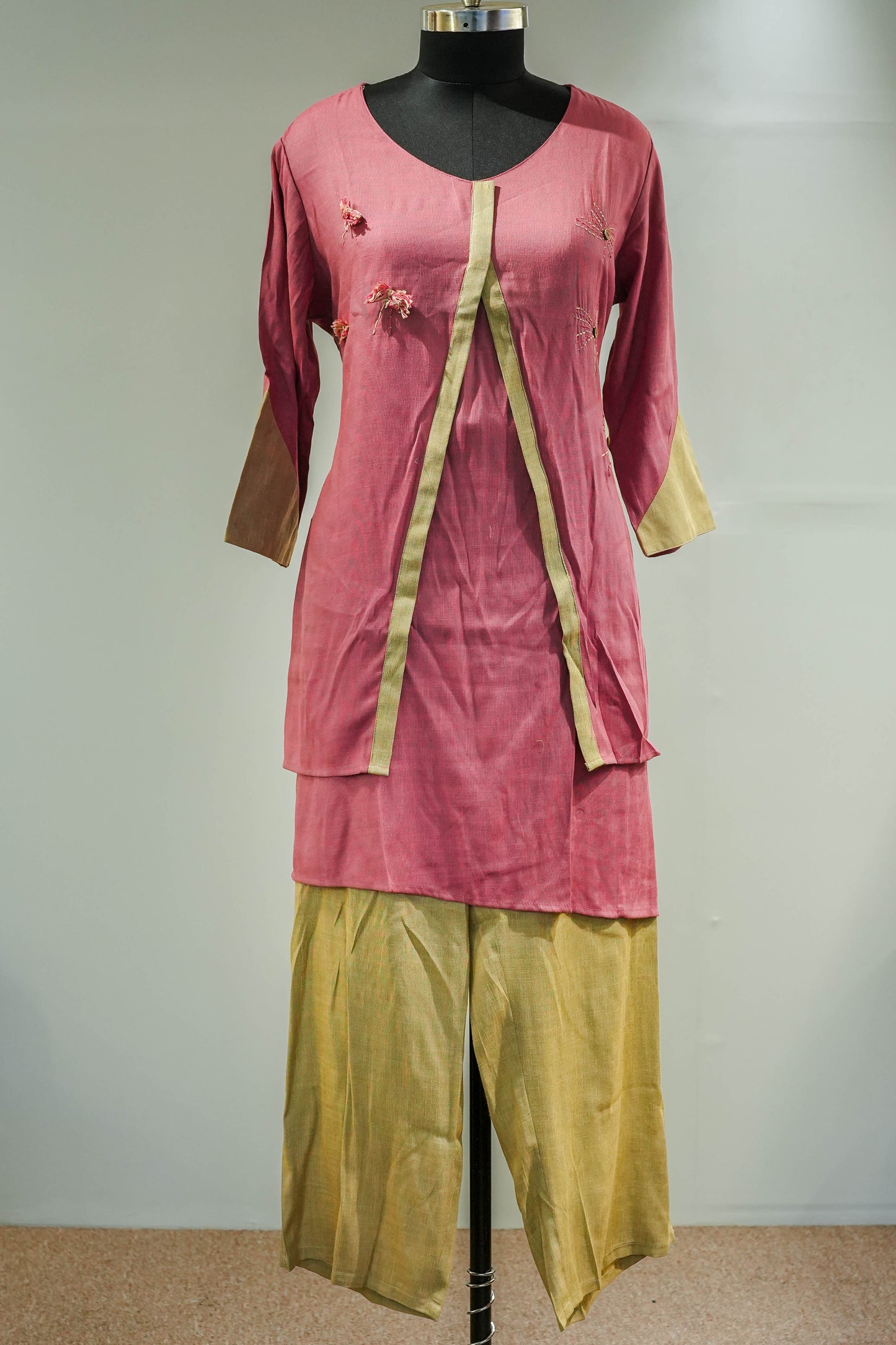 Diya Thread Work Co ord Set