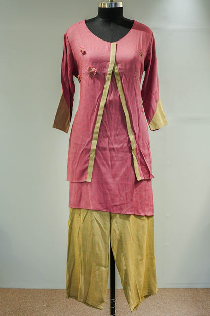 Diya Thread Work Co ord Set