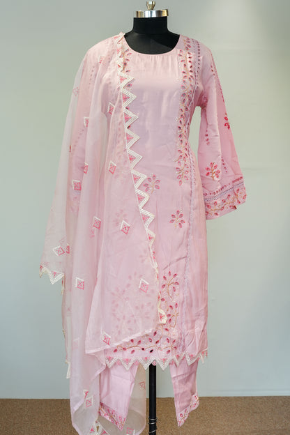 Zivra Embroidered Pakistani Suit Set