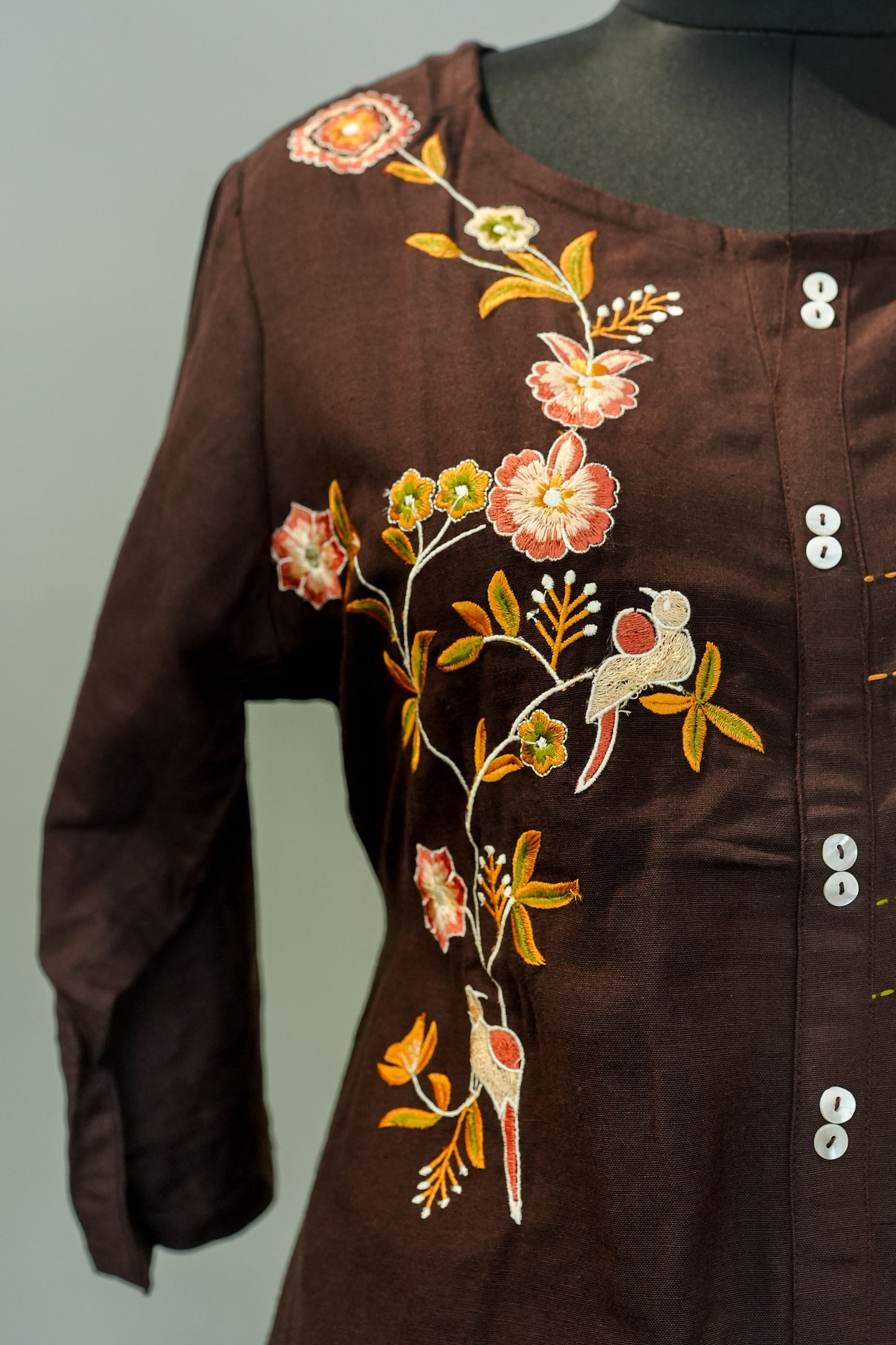 Surya Thread Work Co ord Set
