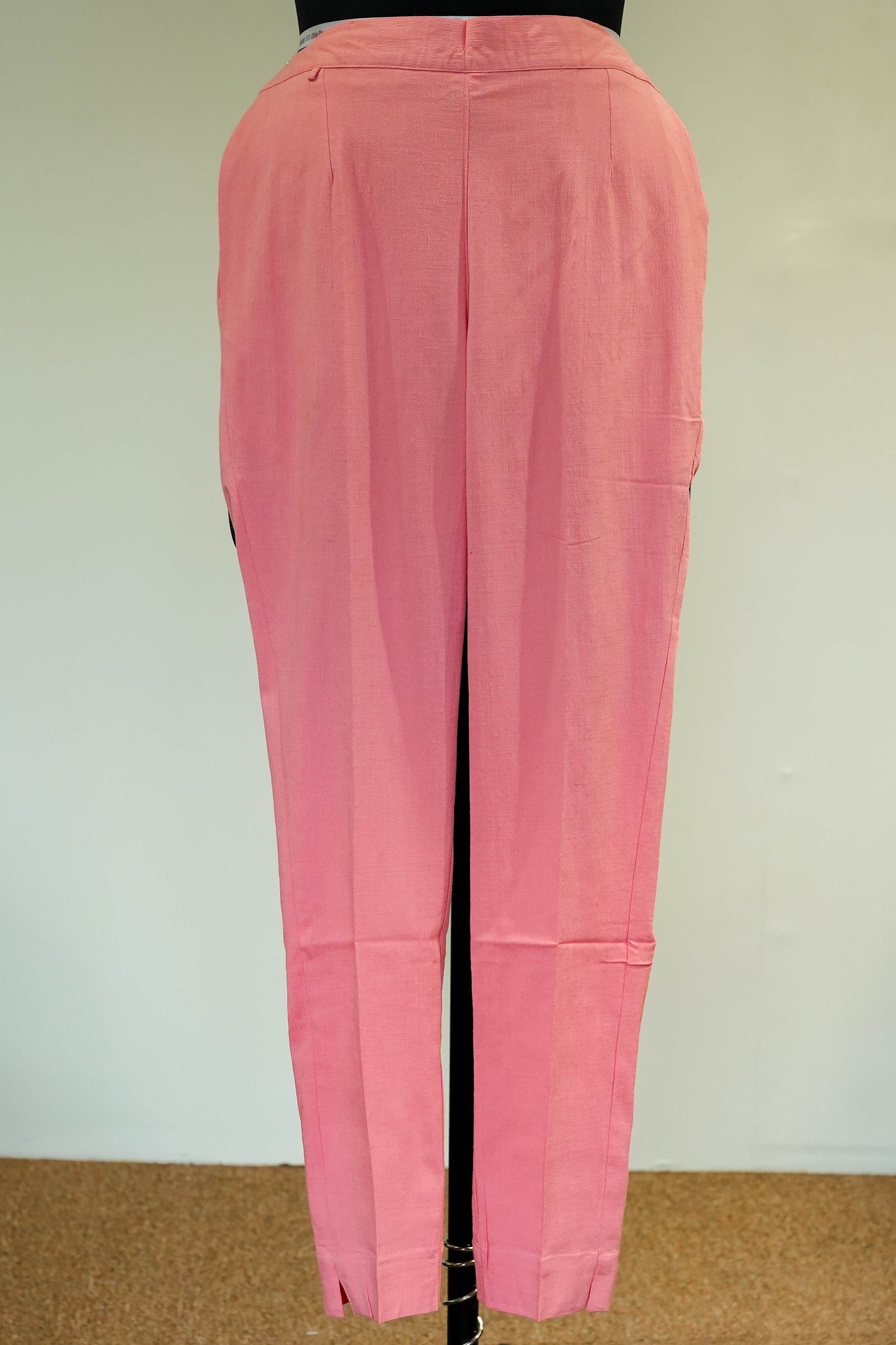 Baby Pink Cotton Pants