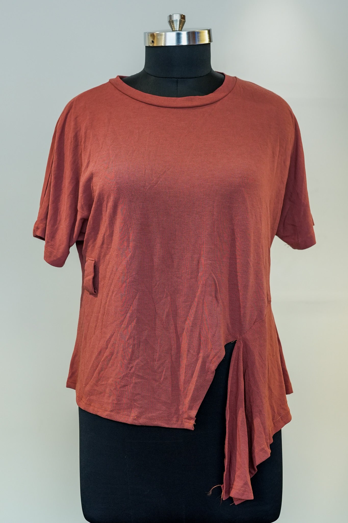 Rust Side Cut Tshirt