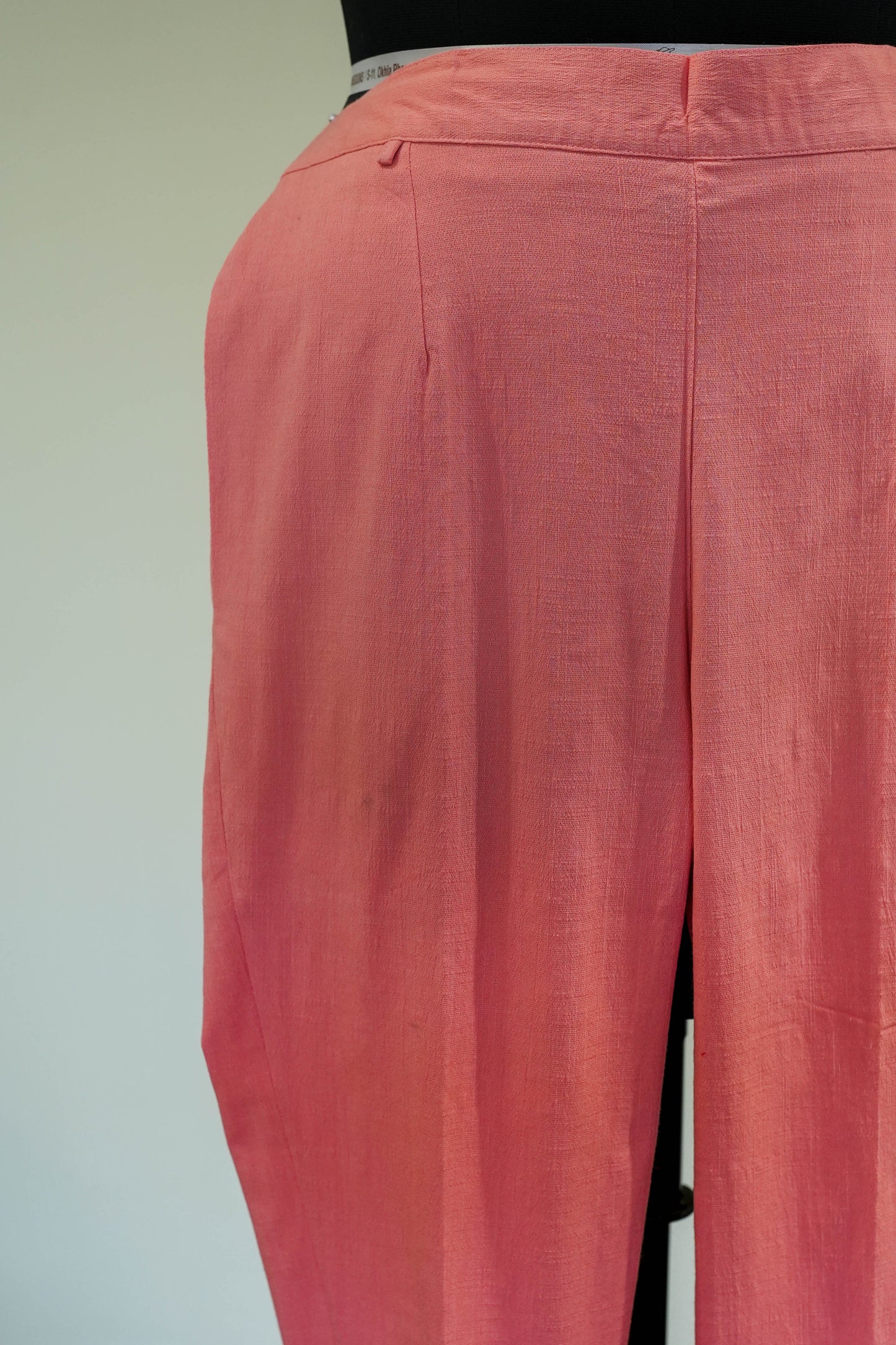 Baby Pink Cotton Pants
