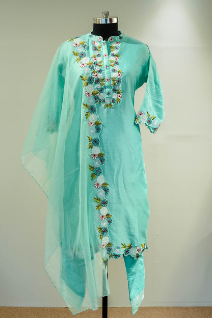 Shreya Floral Embroidered Suit Set
