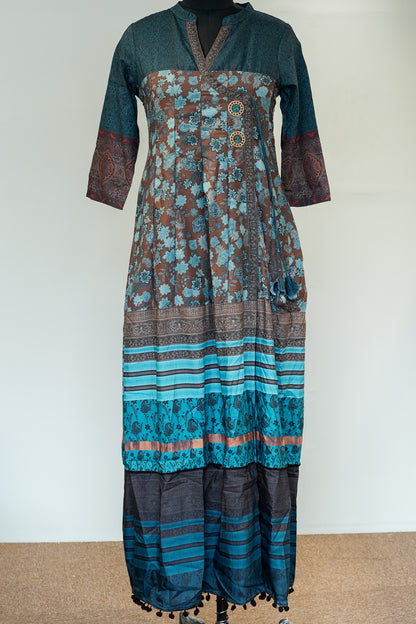 Hiba Printed Anarkali