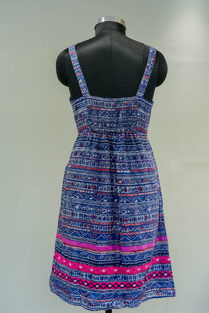 Floral Printed Strappy Dress