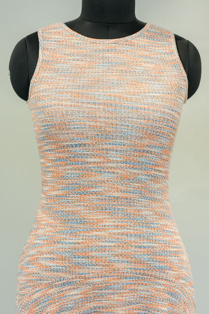 High Low Printed Dress