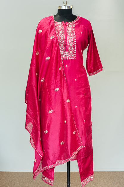Karva Embroidered Suit Set