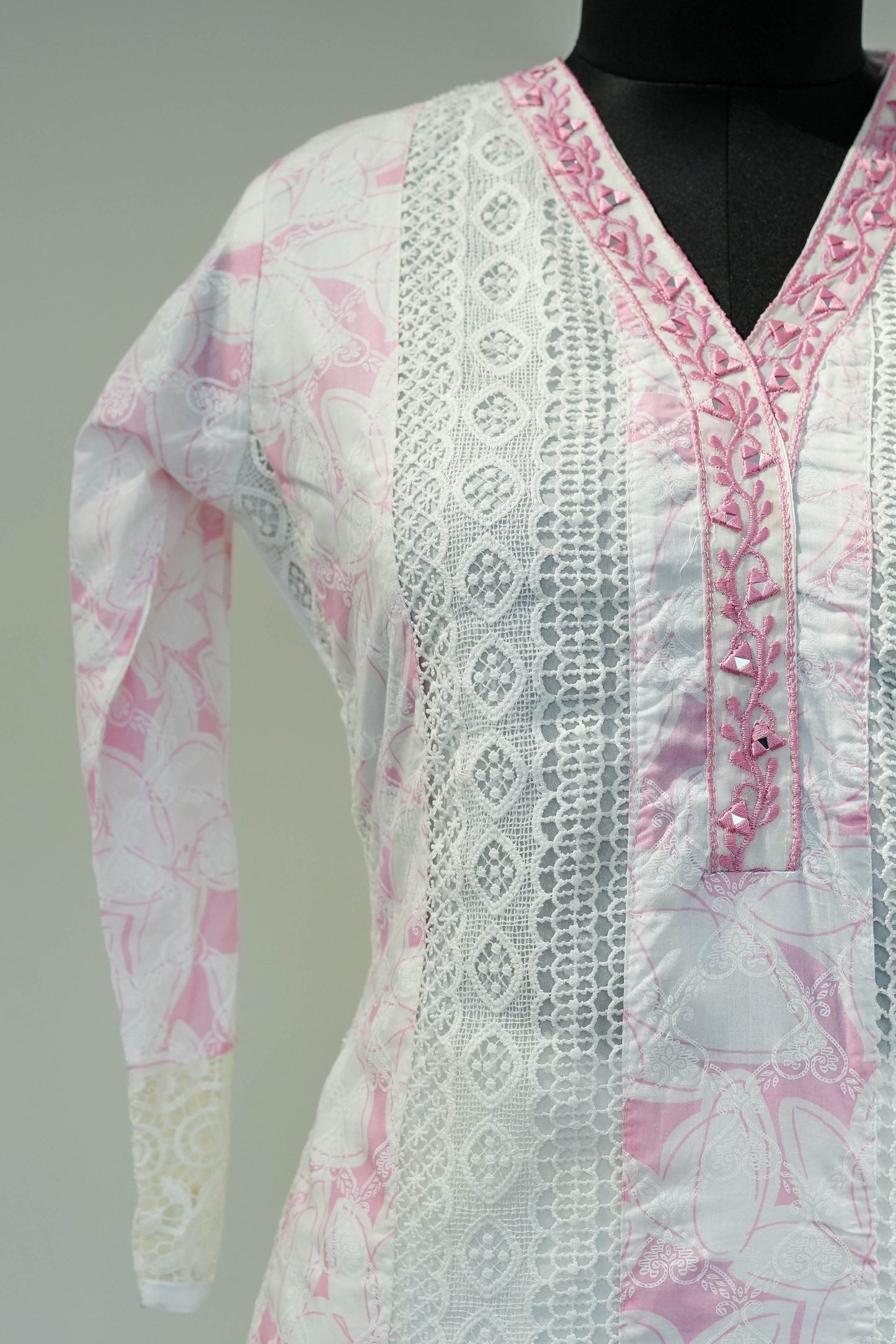 Shubhi Floral Embroidered Suit Set