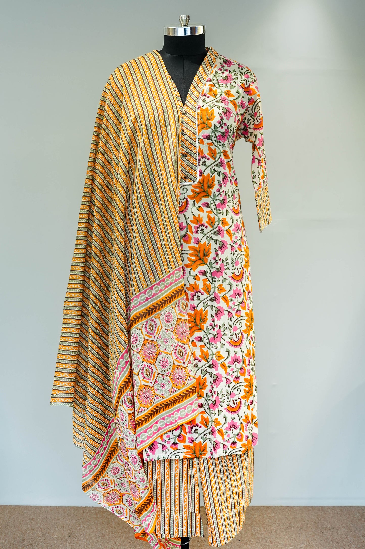 Pamela Floral Printed Suit Set