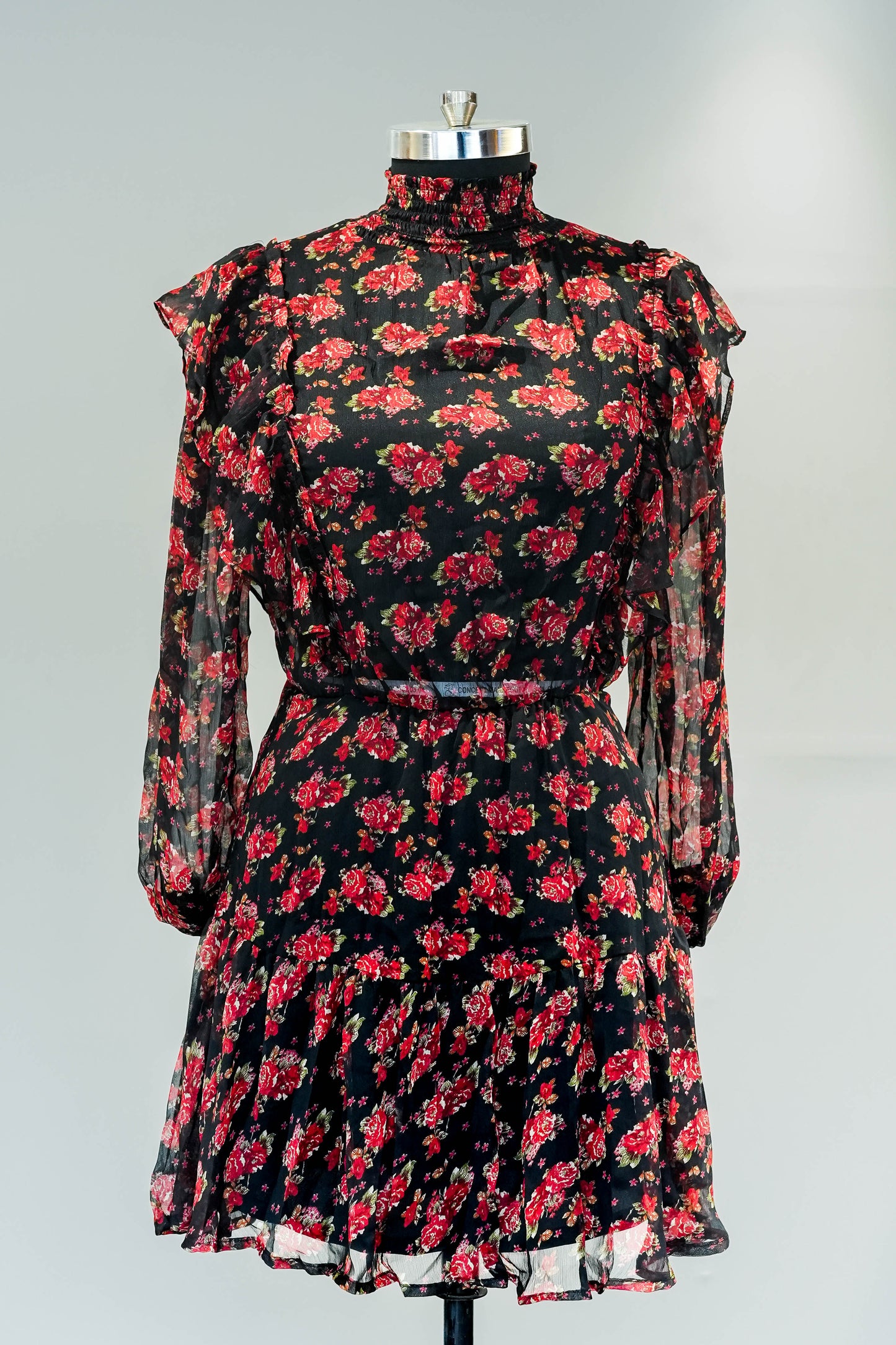 Nina Floral Printed Dress