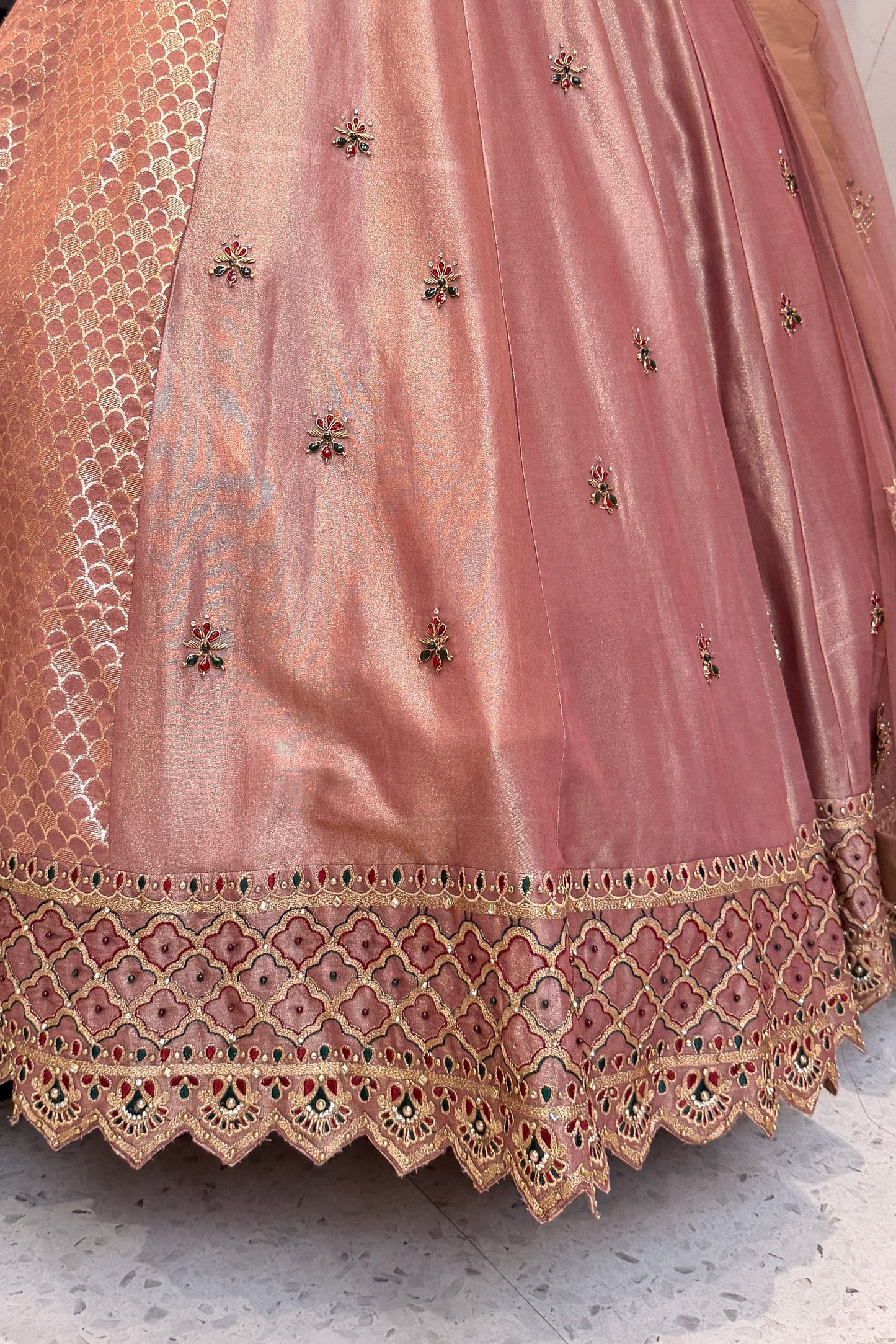 Nirbhi Hand Embroidered Anarkali with Dupatta