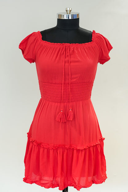 Red Short Dress