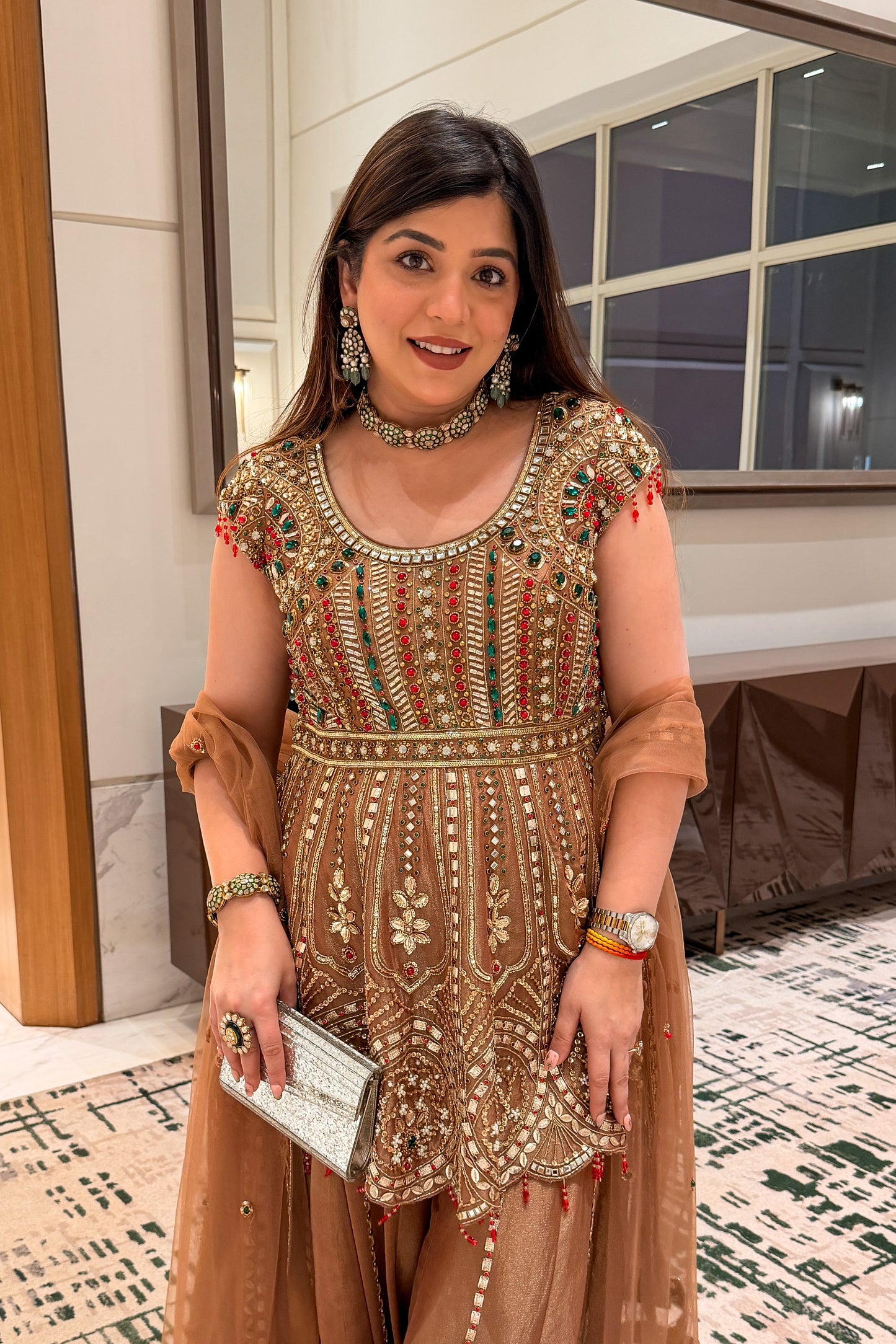 Naeya Hand Embroidered Suit Set