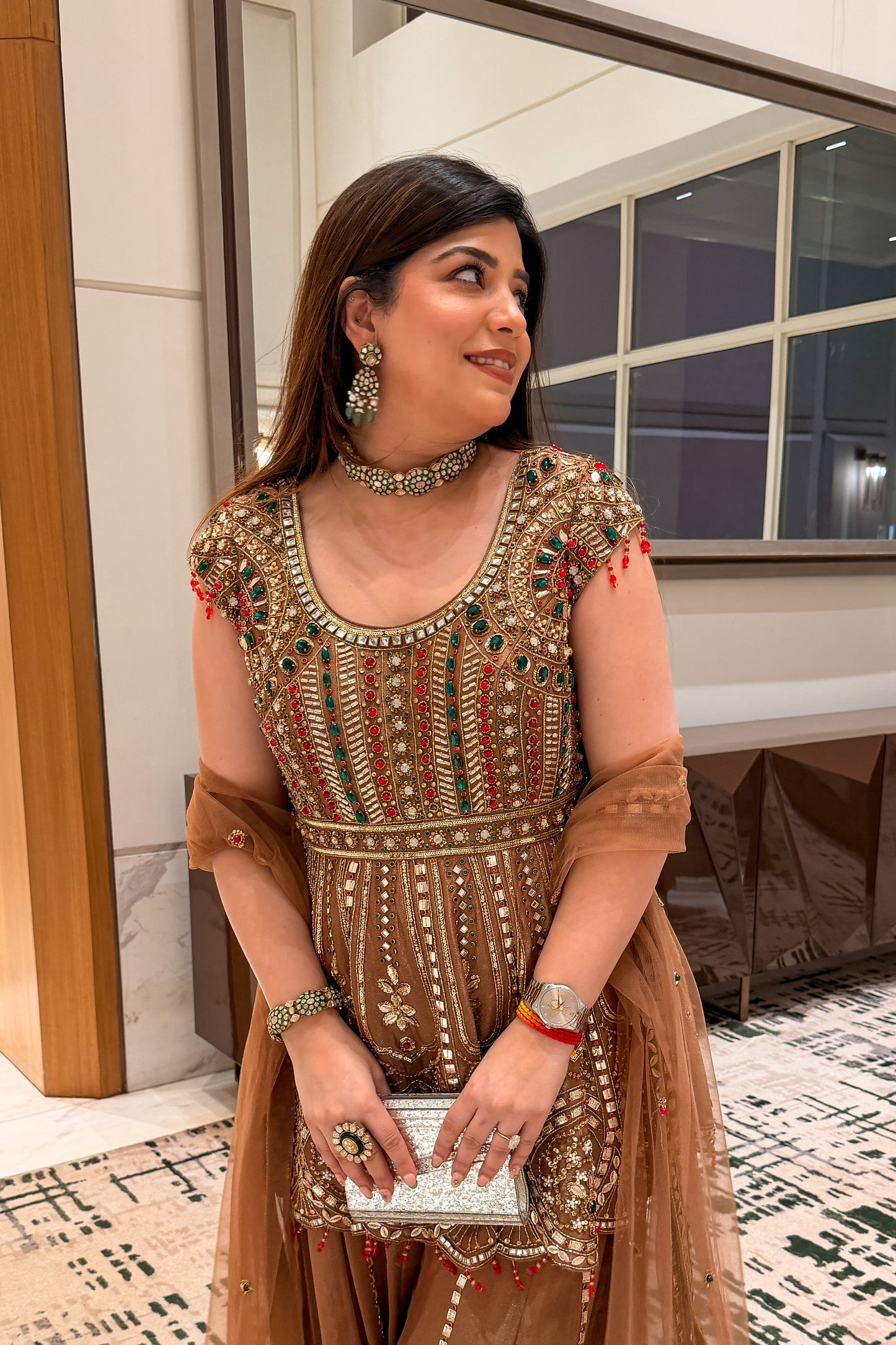 Naeya Hand Embroidered Suit Set