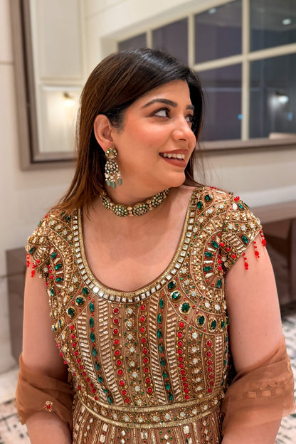 Naeya Hand Embroidered Suit Set