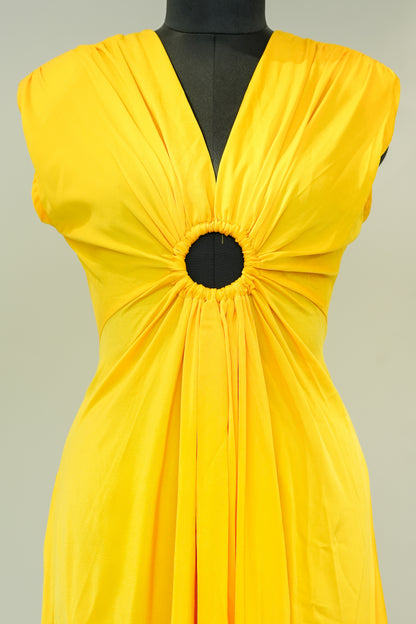 Lemon Luxe Maxi Dress