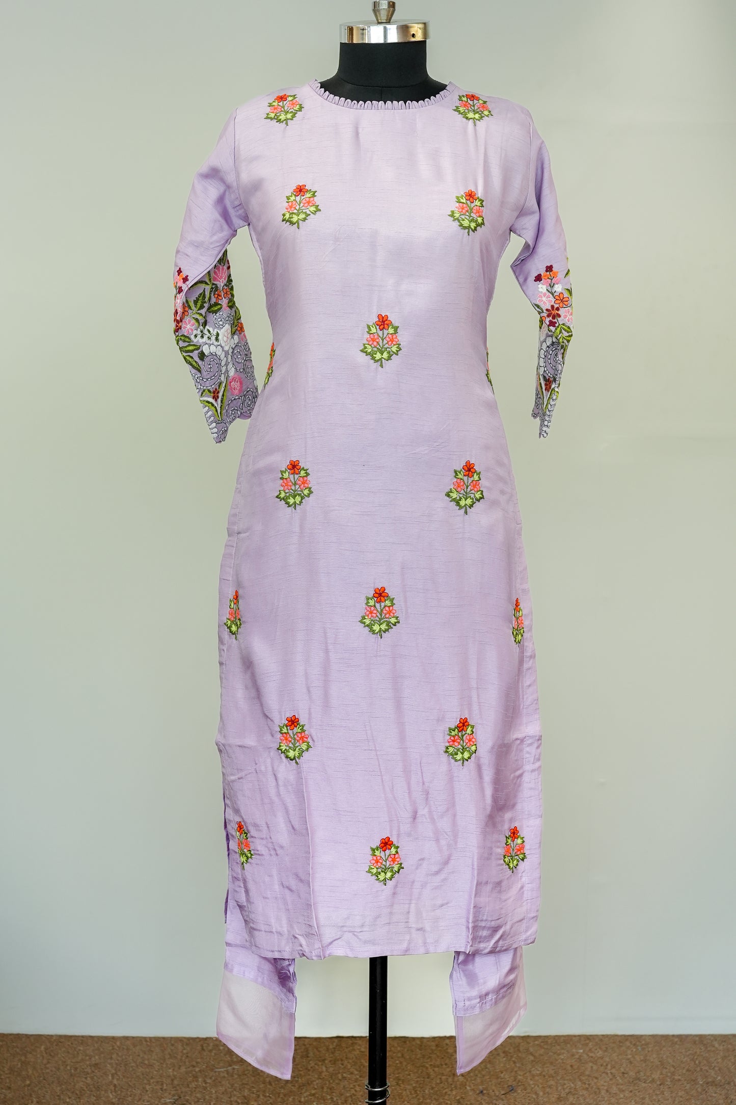 Sunira Floral Embroidered Suit Set