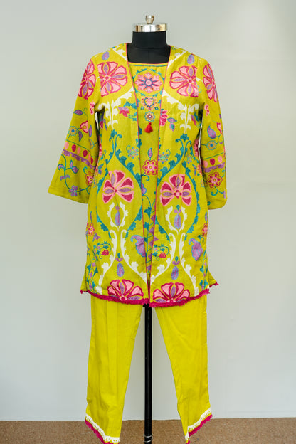 Shanaya Floral Printed Three Piece Set