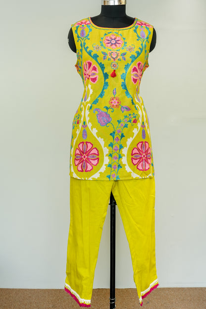 Shanaya Floral Printed Three Piece Set