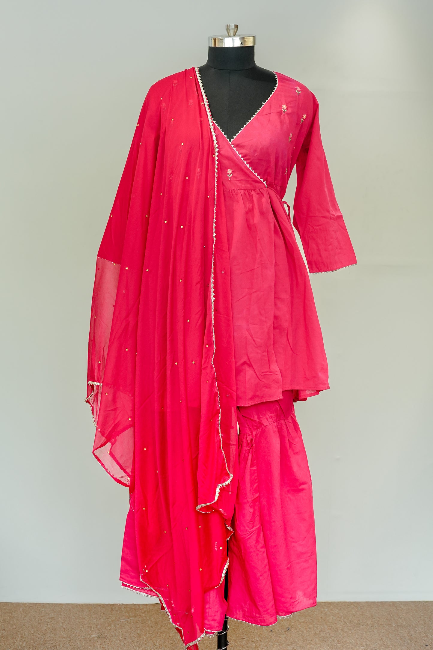 Dhara Gotta Work Sharara Set